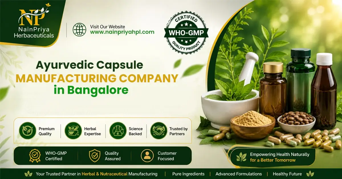 Ayurvedic Capsule Manufacturing Company in Bangalore