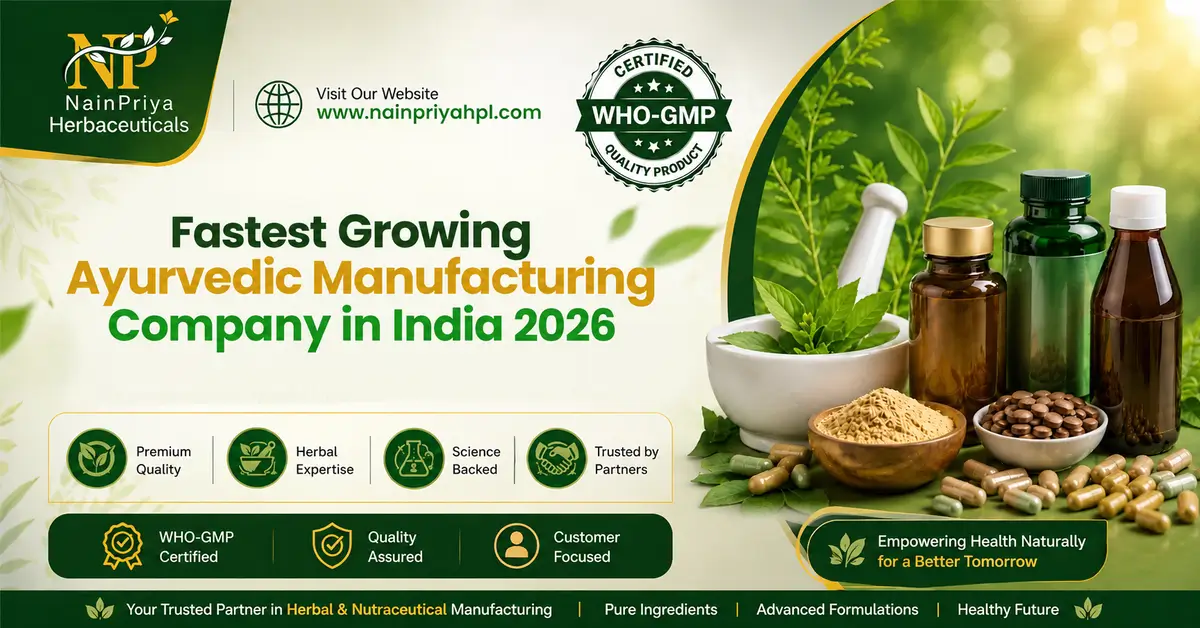 Fastest Growing Ayurvedic Manufacturer
