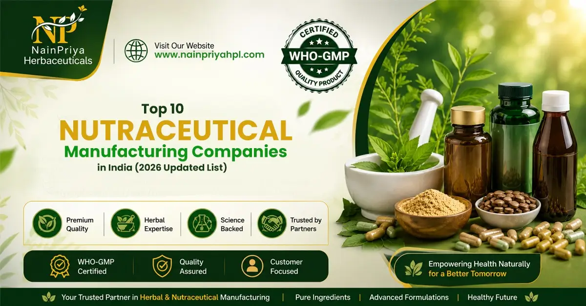 Top 10 Nutraceutical Manufacturing
