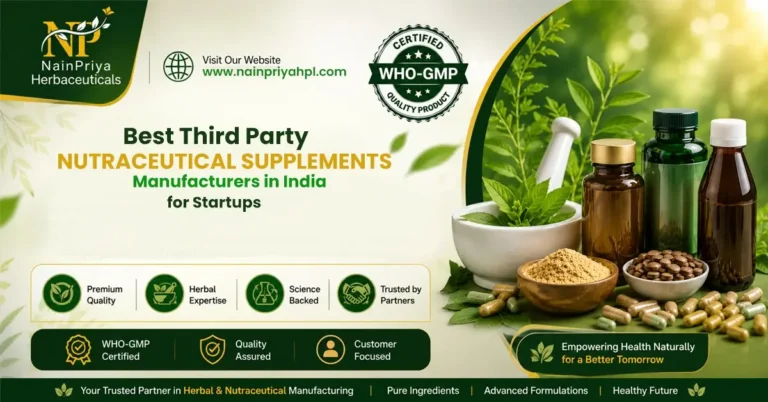 nutraceutical supplement manufacturer