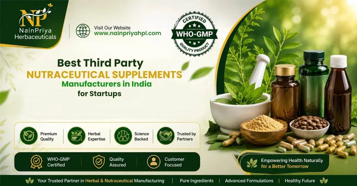 Best Third Party Nutraceutical Supplements Manufacturers in India for Startups